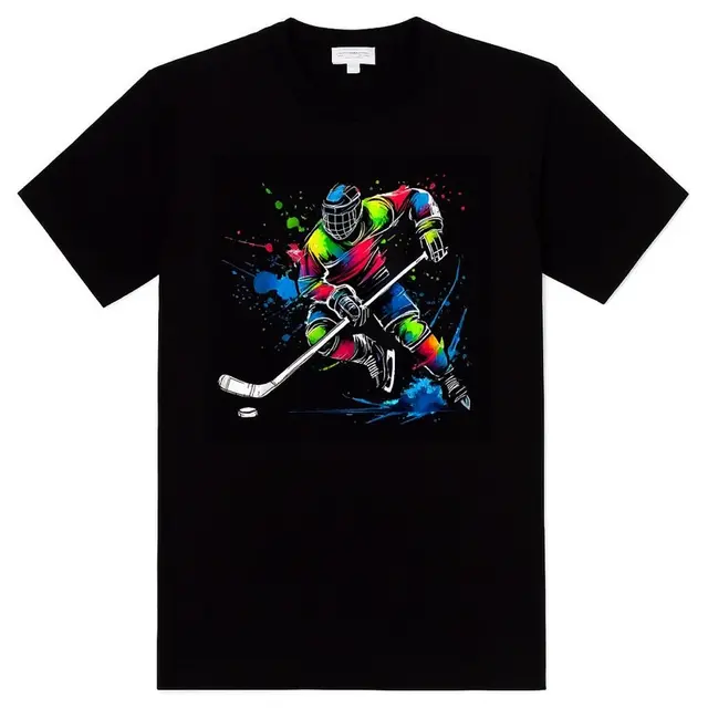 Neon Hockey tshirt